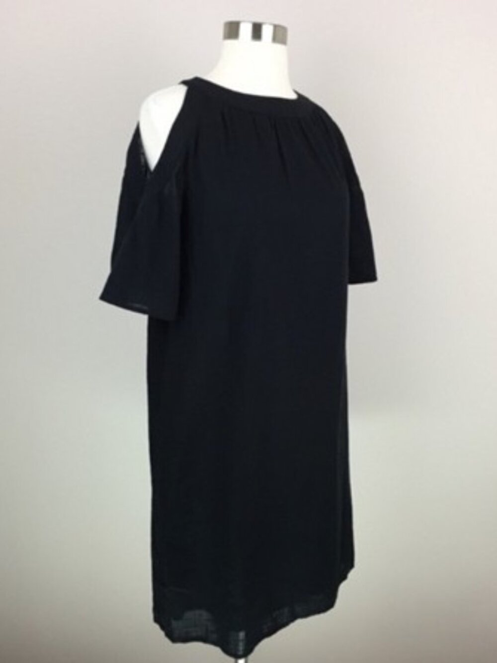 Old Navy Cold Shoulder Lined 100% Cotton Dress